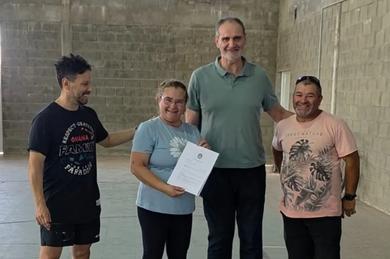 El gobierno coordinó una agenda deportiva con clubes y dirigentes de Federación