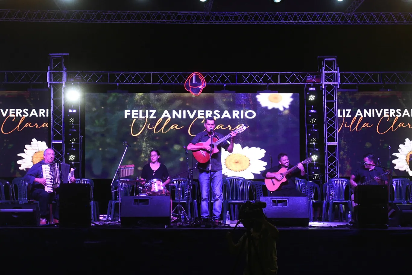 La vicegobernadora participó de los festejos del aniversario de Villa Clara