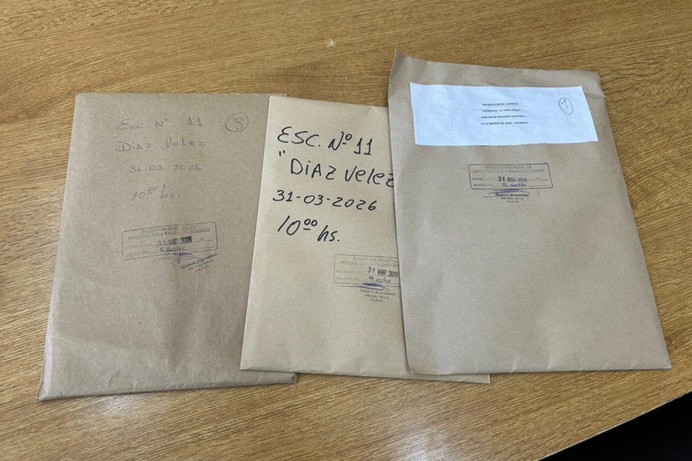 Tres oferentes se presentaron para realizar intervenciones edilicias en escuela del departamento Vic