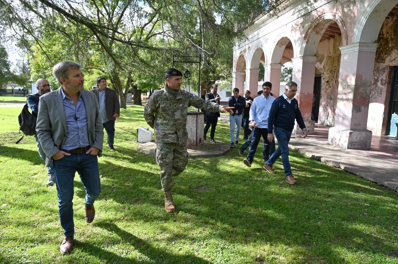 Frigerio impulsa poner en valor la Quinta del General Urquiza en Gualeguaychú