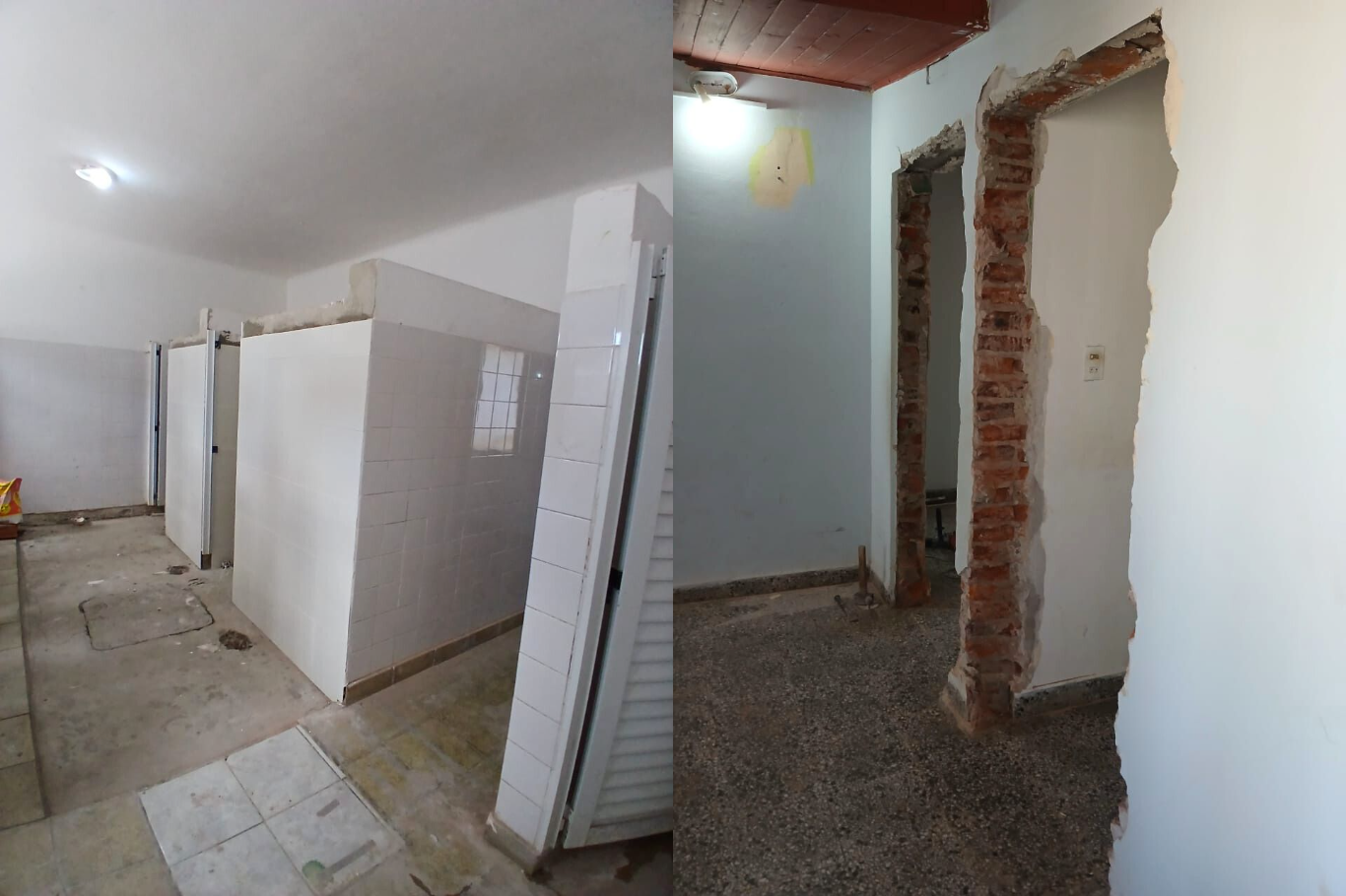 Se intervienen la cocina y dormitorios de la Escuela Hogar de Diamante