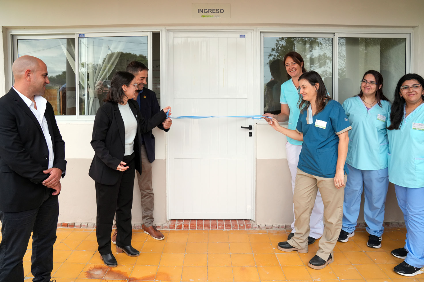 Rincón del Doll reinauguró su centro de salud en un acto comunitario