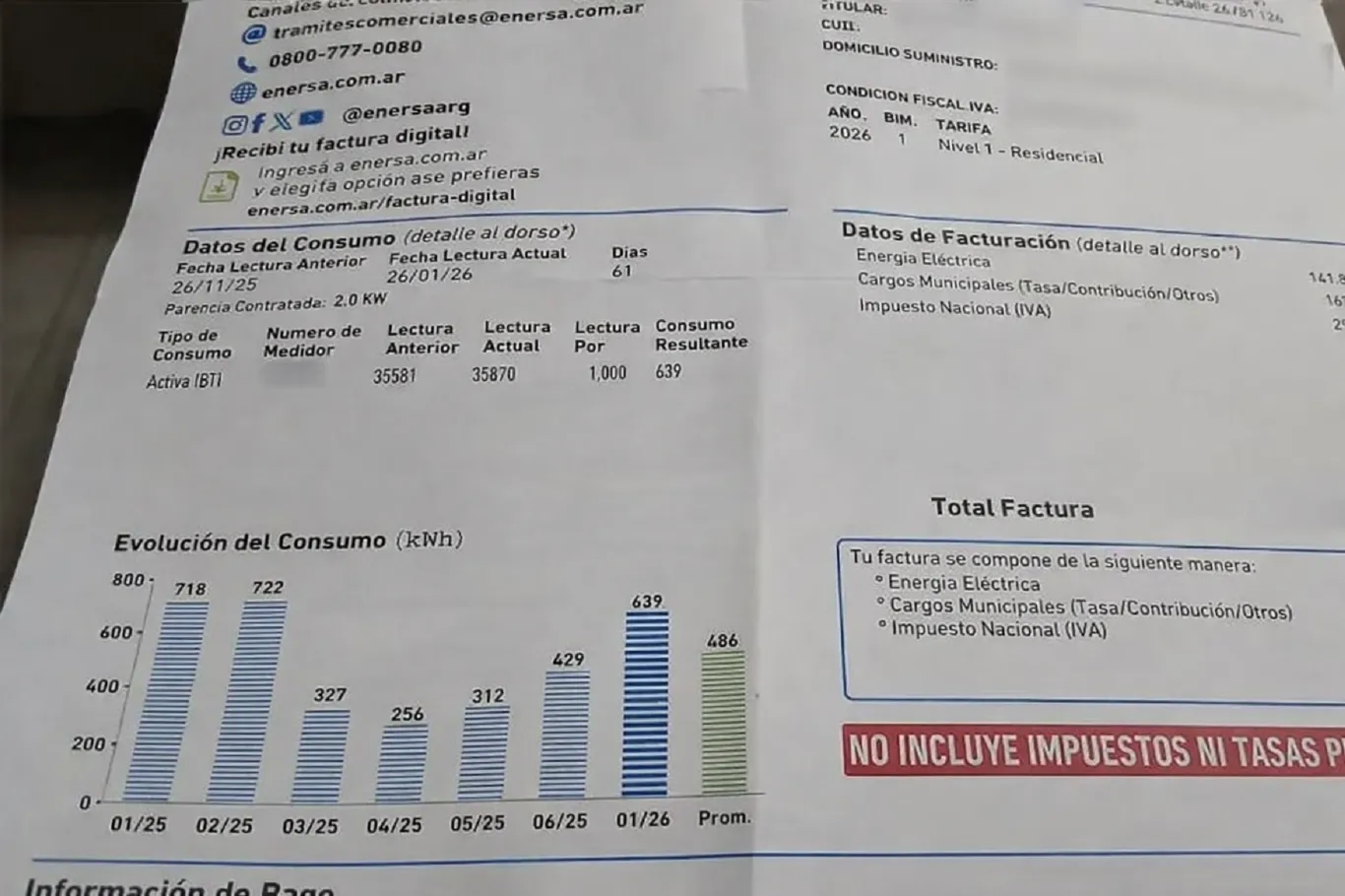 Continúan los trabajos desde la provincia para morigerar la suba nacional en la tarifa eléctrica