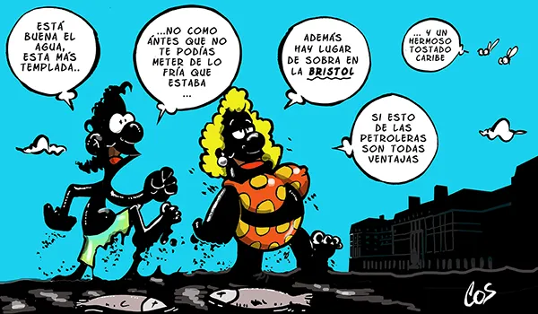 Petroleras en el Mar