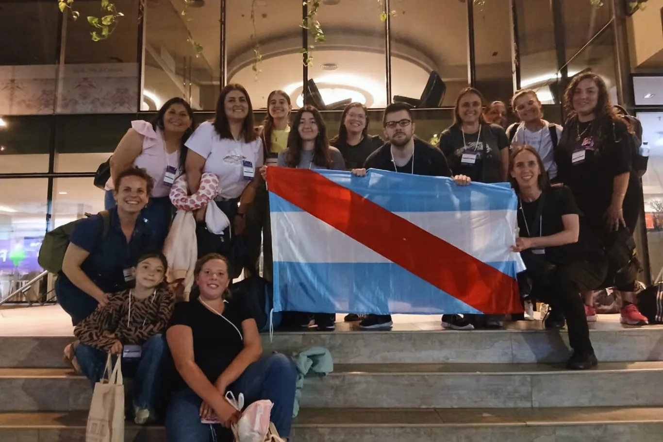 Estudiantes entrerrianos en la fase artística de la Feria Nacional de Educación