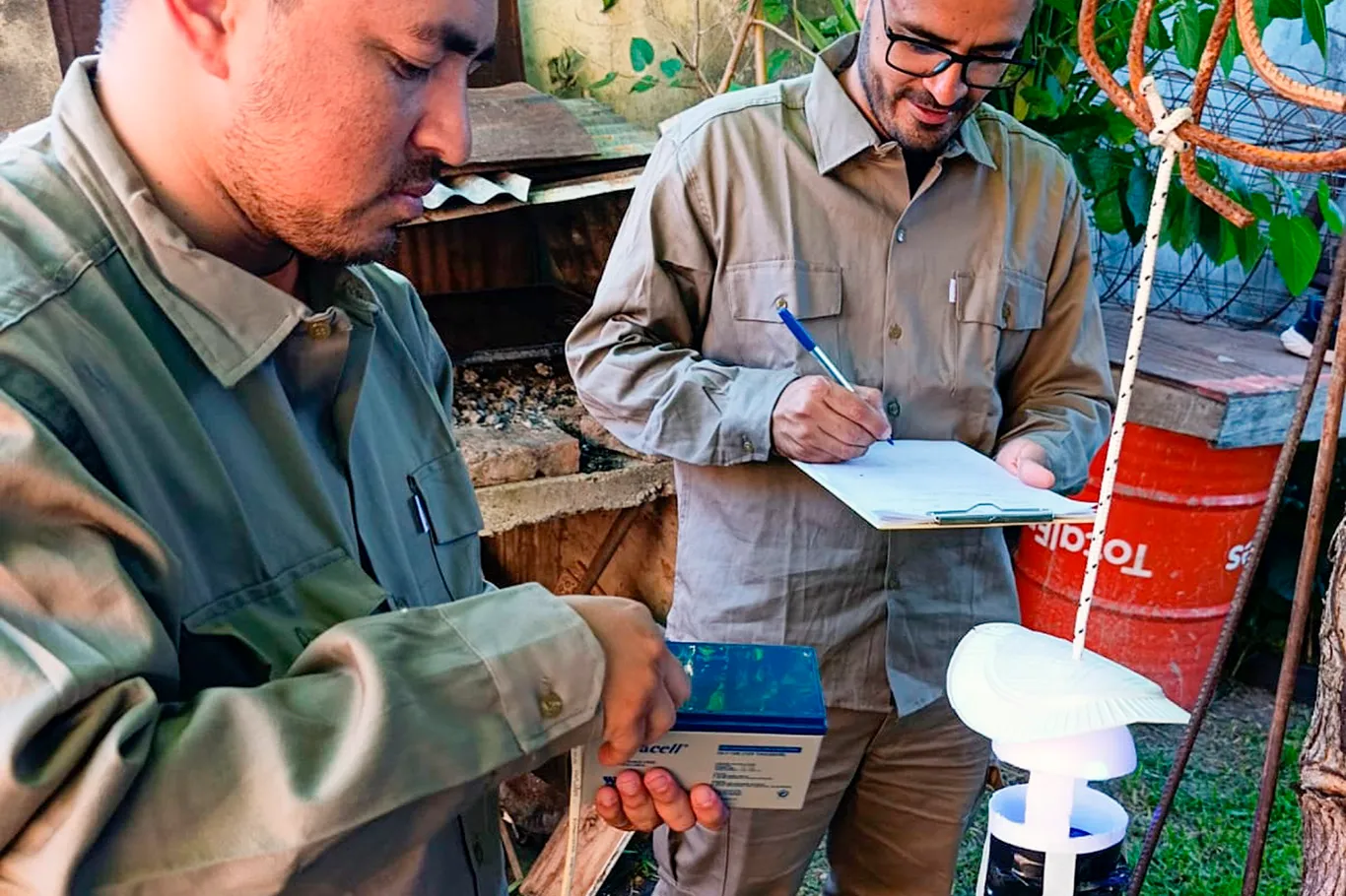 Se desarrolló en el norte entrerriano el monitoreo de flebótomos transmisores de la leishmaniasis vi