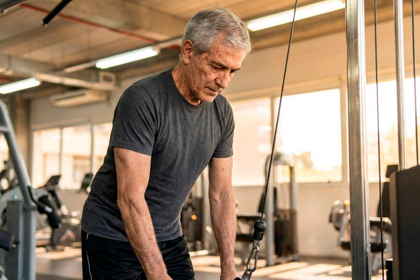 Ejercicio de fuerza y alimentación saludable son pilares para prevenir la sarcopenia