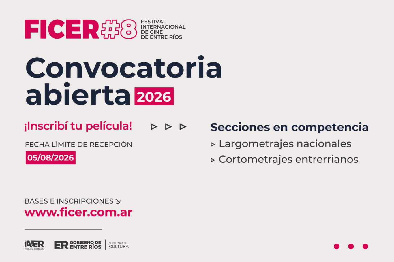 En noviembre se realizará la 8ª edición del Ficer