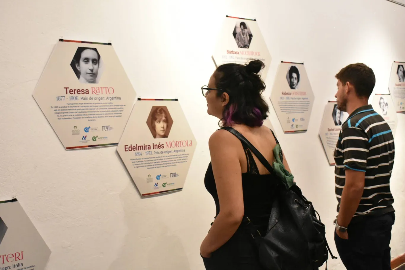 Inauguran una muestra sobre mujeres en las ciencias en Gualeguay