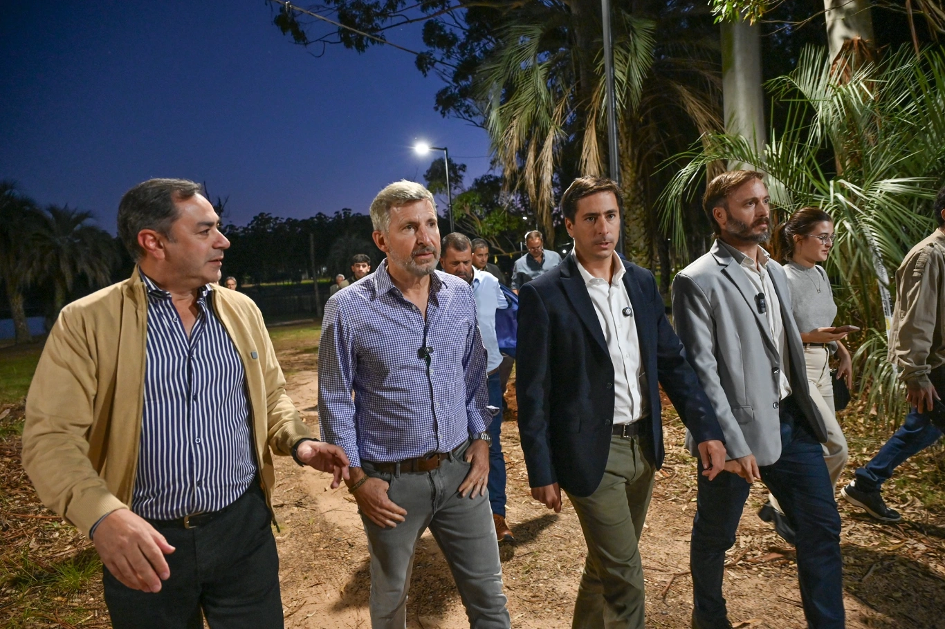 Con la presencia del gobernador se inauguró la puesta en valor del Camping Las Palmeras del perilago