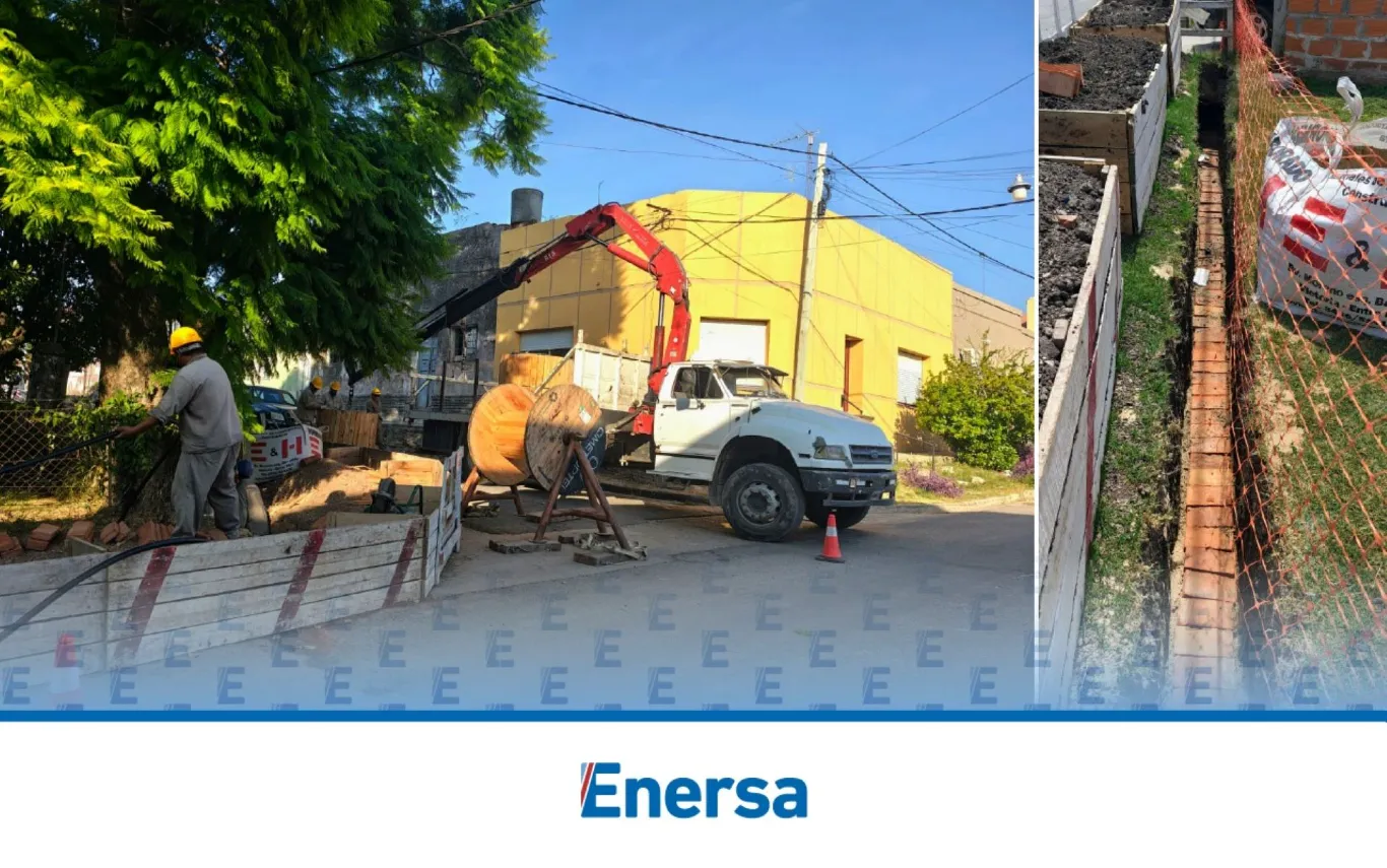 Enersa profundiza su plan de obras para fortalecer el sistema eléctrico con foco en servicios esenci