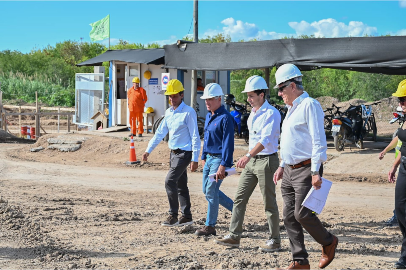 La provincia impulsa una obra clave de saneamiento en Concepción del Uruguay