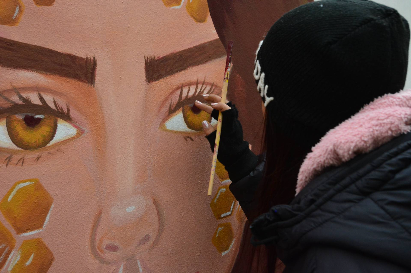 El Encuentro Provincial de Muralismo tuvo color, identidad y arte entrerriano en las calles de Maciá