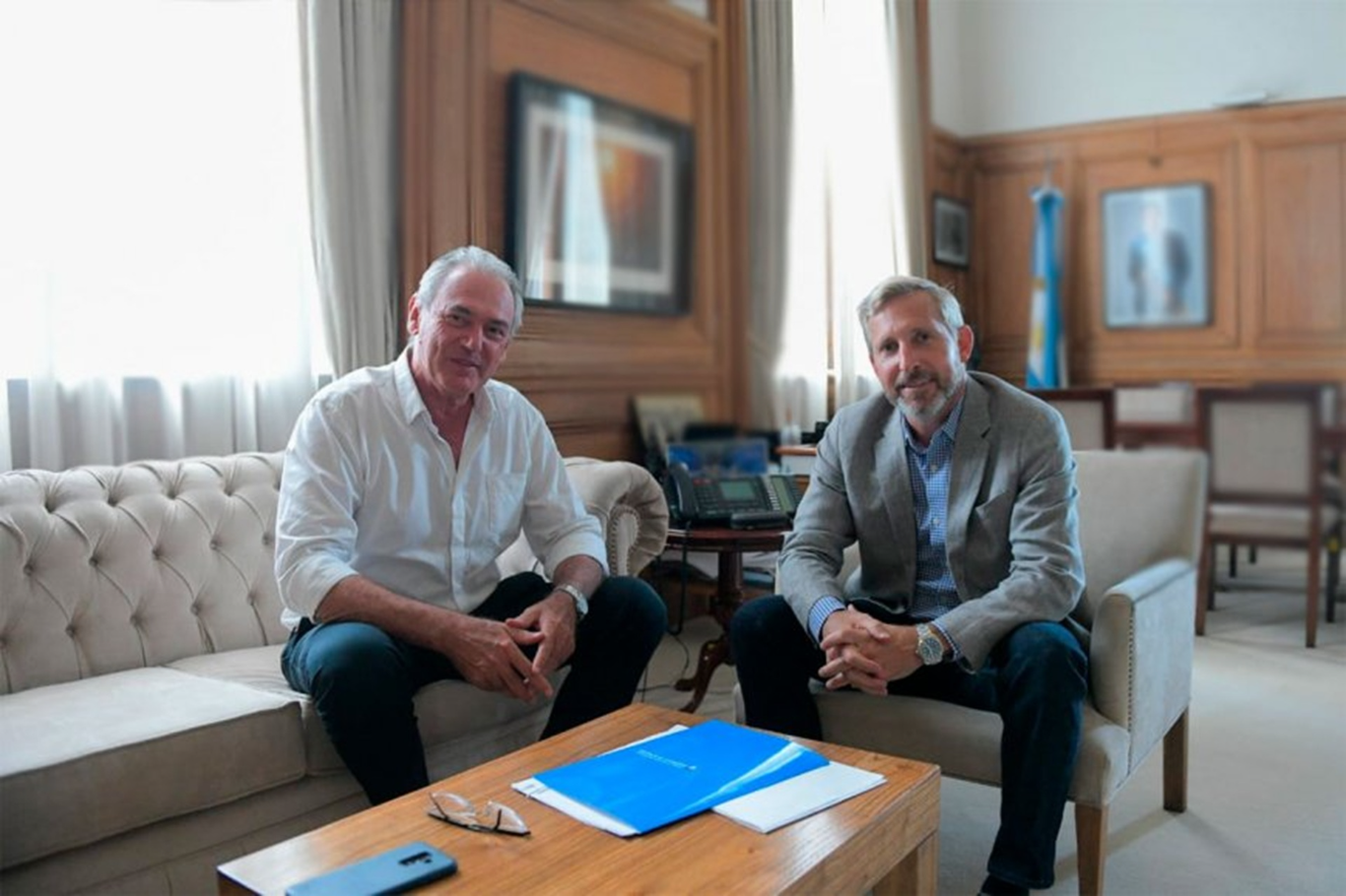 Atilio Benedetti asumió la presidencia del Ente Región Centro e Integración Regional