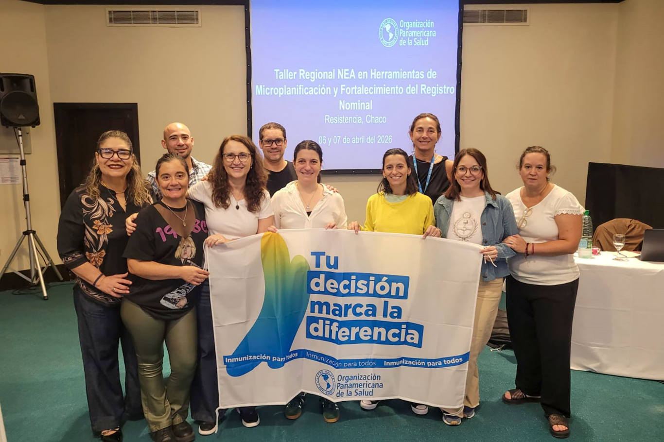 Equipo de salud entrerriano compartió su experiencia en vacunación en un encuentro regional