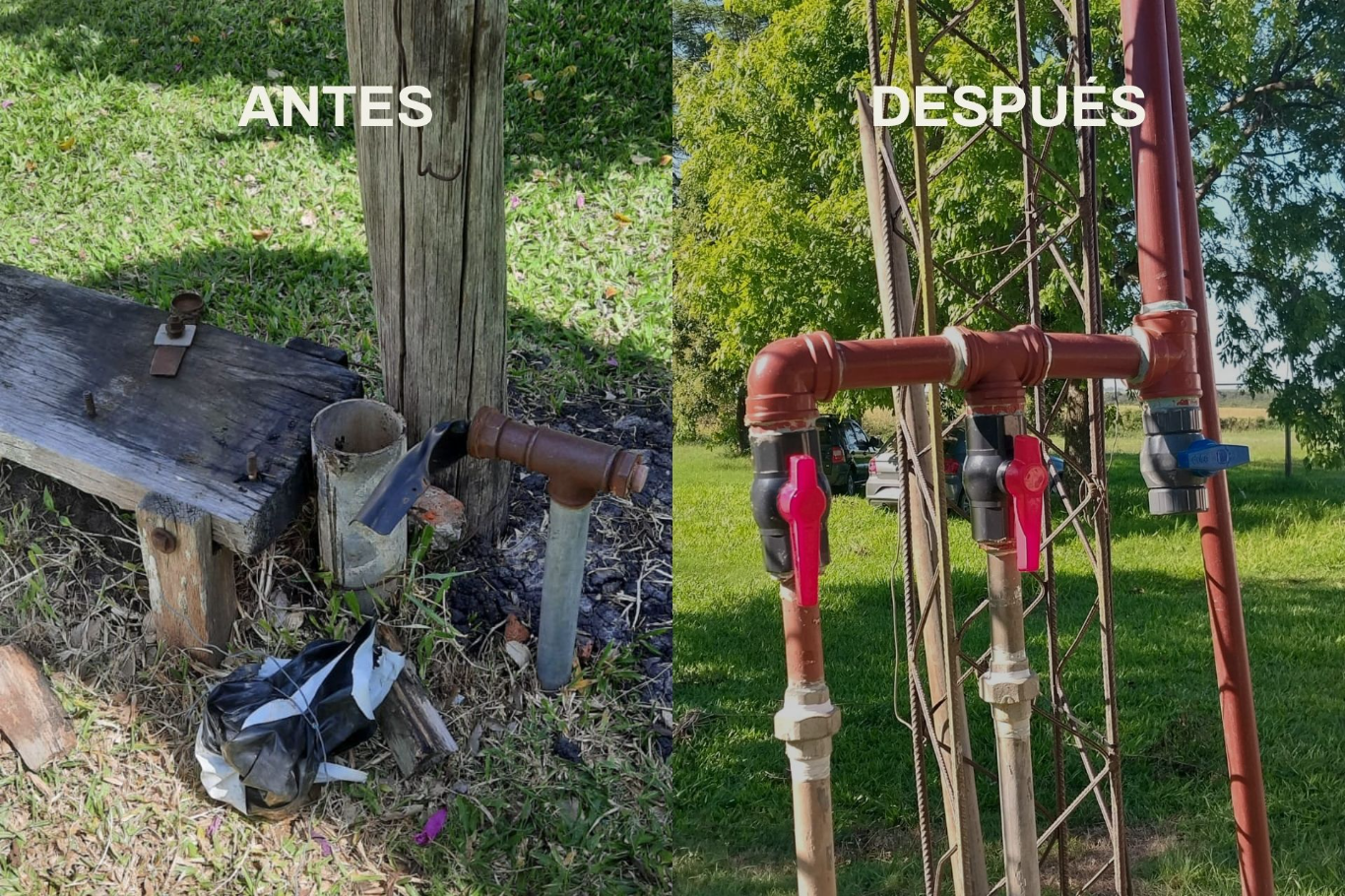 Se concretó la mejora del sistema de agua potable en una escuela de Feliciano