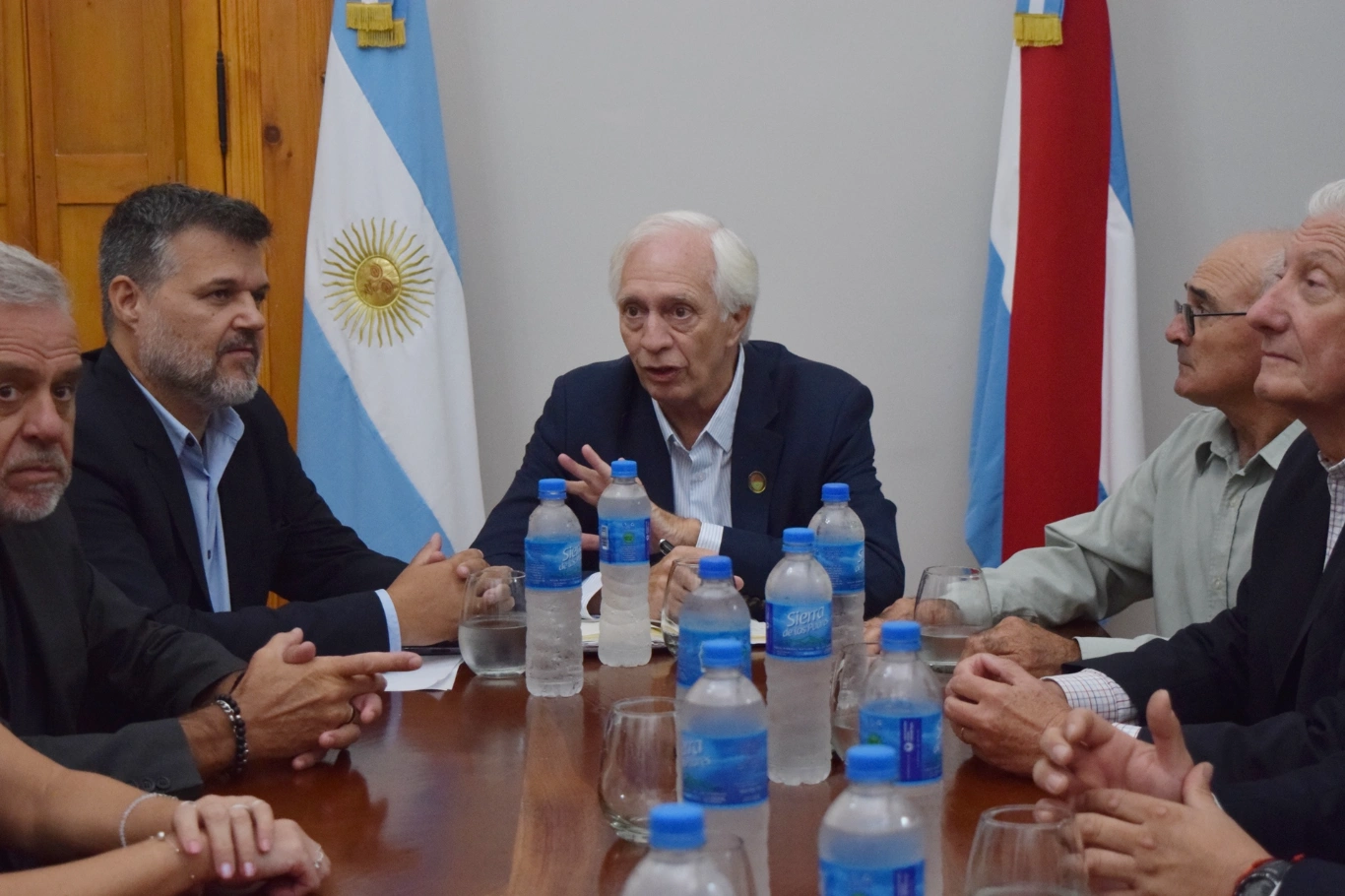 Autoridades de la provincia y dirigentes del campo abordaron el aumento del impuesto inmobiliario ru