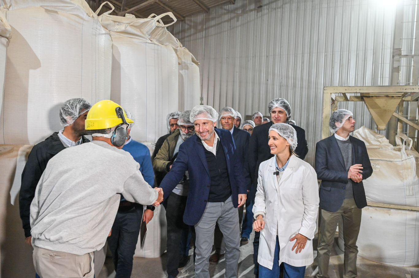 Frigerio beneficia con el RINI una inversión productiva en el sector arrocero