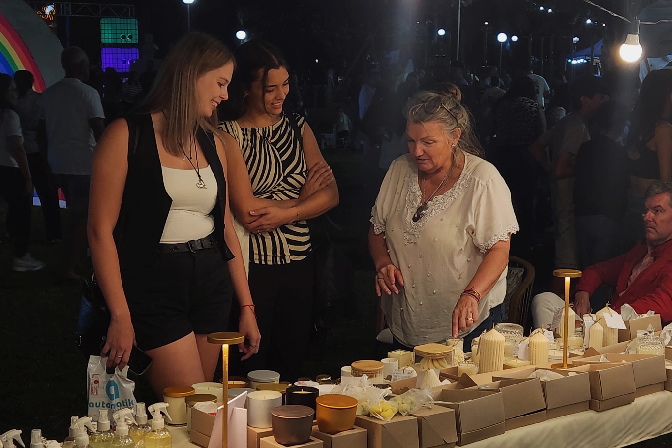 Emprendedores de Manos Entrerrianas participaron de la feria en Ramírez Festeja