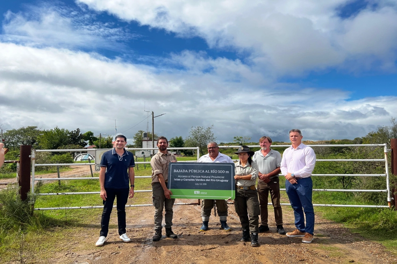 Entre Ríos recuperó el acceso público al río Uruguay en Campichuelo en el Parque Provincial Islas y