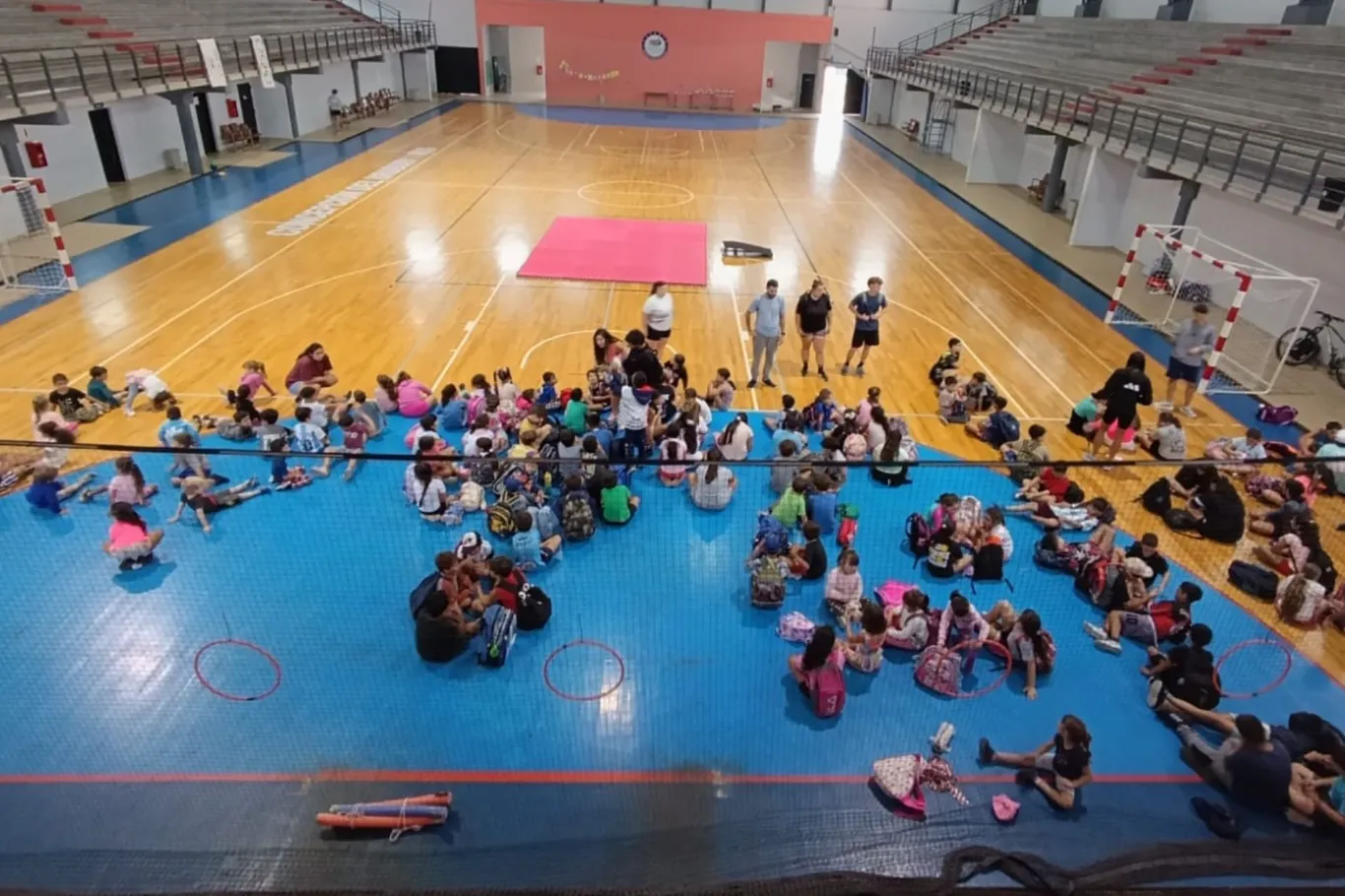 Homenajearon los valores olímpicos en Acciones de Verano