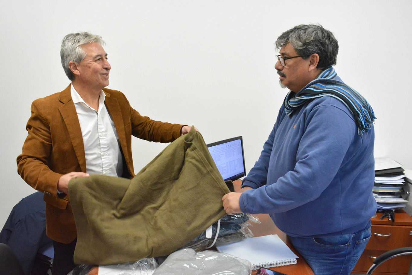 Desarrollo Humano inició la entrega de frazadas a gobiernos locales ante la llegada del invierno
