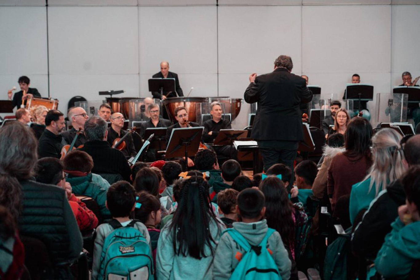 Inicia una nueva edición del programa A Toda Orquesta con música de la Sinfónica para escuelas