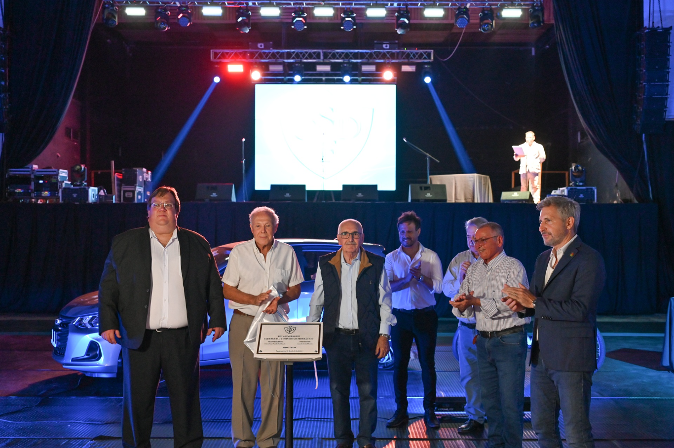 Frigerio participó del 125° aniversario del Club Social y Deportivo Federación
