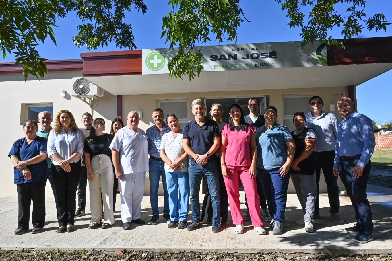 El gobernador inauguró la ampliación del hospital de San José