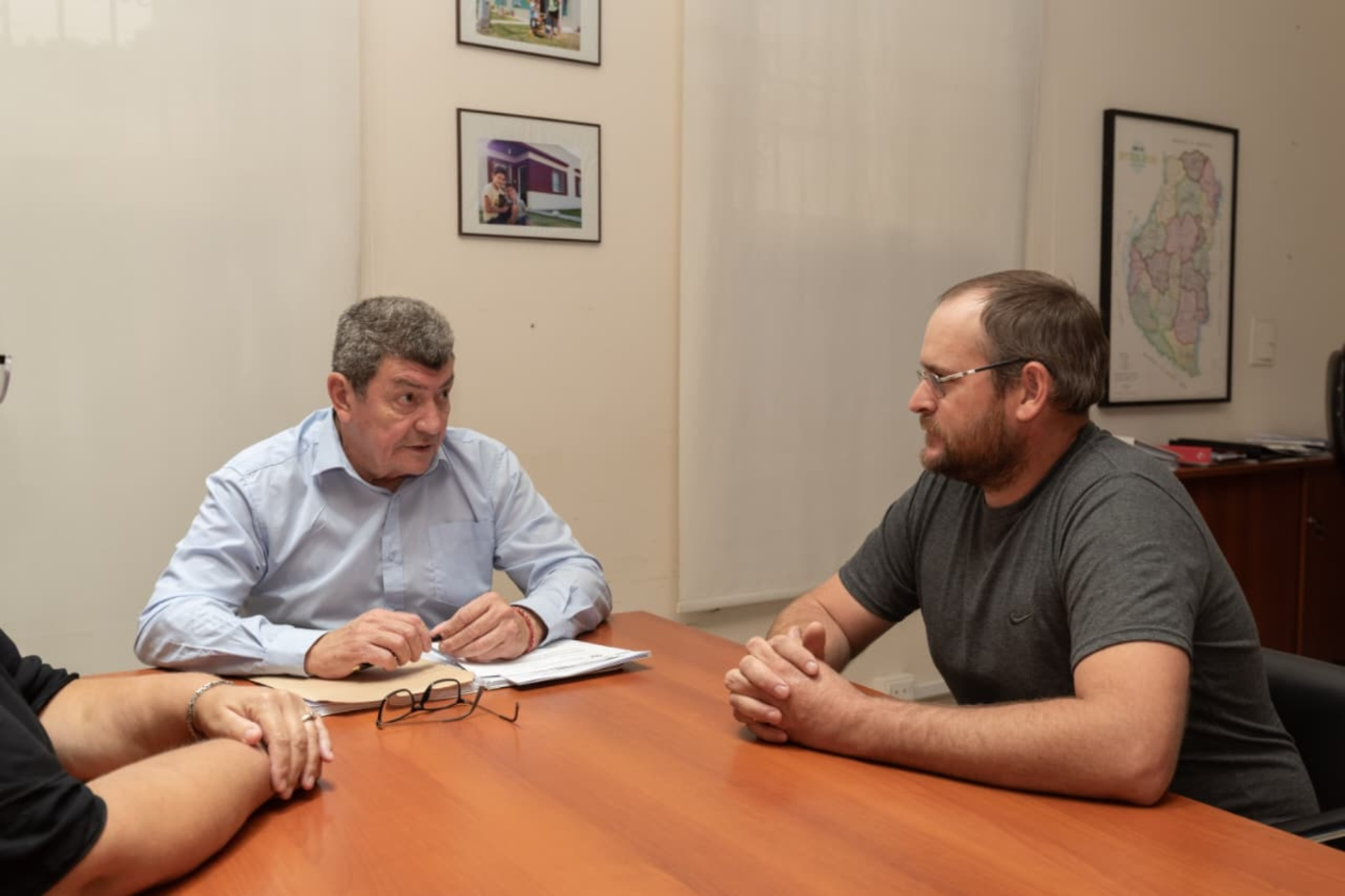 Trabajan en la regularización dominial en Arroyo Burgos