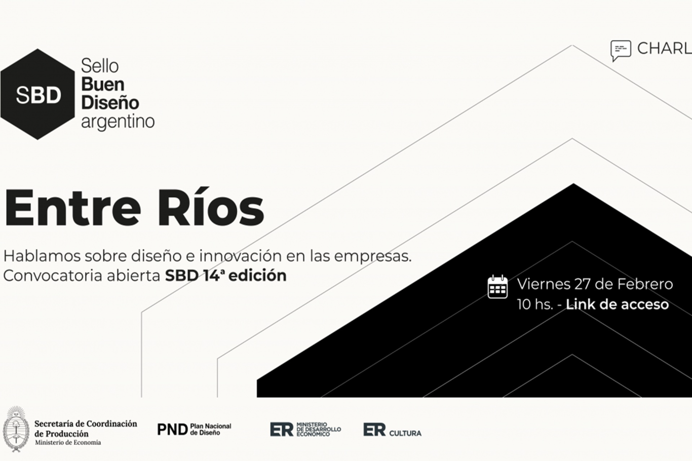 Se realizará una charla informativa sobre la 14° edición del Sello de Buen Diseño Argentino