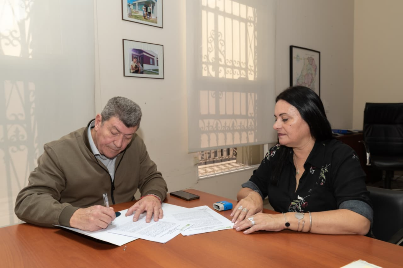 El IAPV y la Municipalidad de San Jaime de la Frontera trabajan para dar respuestas habitacionales a