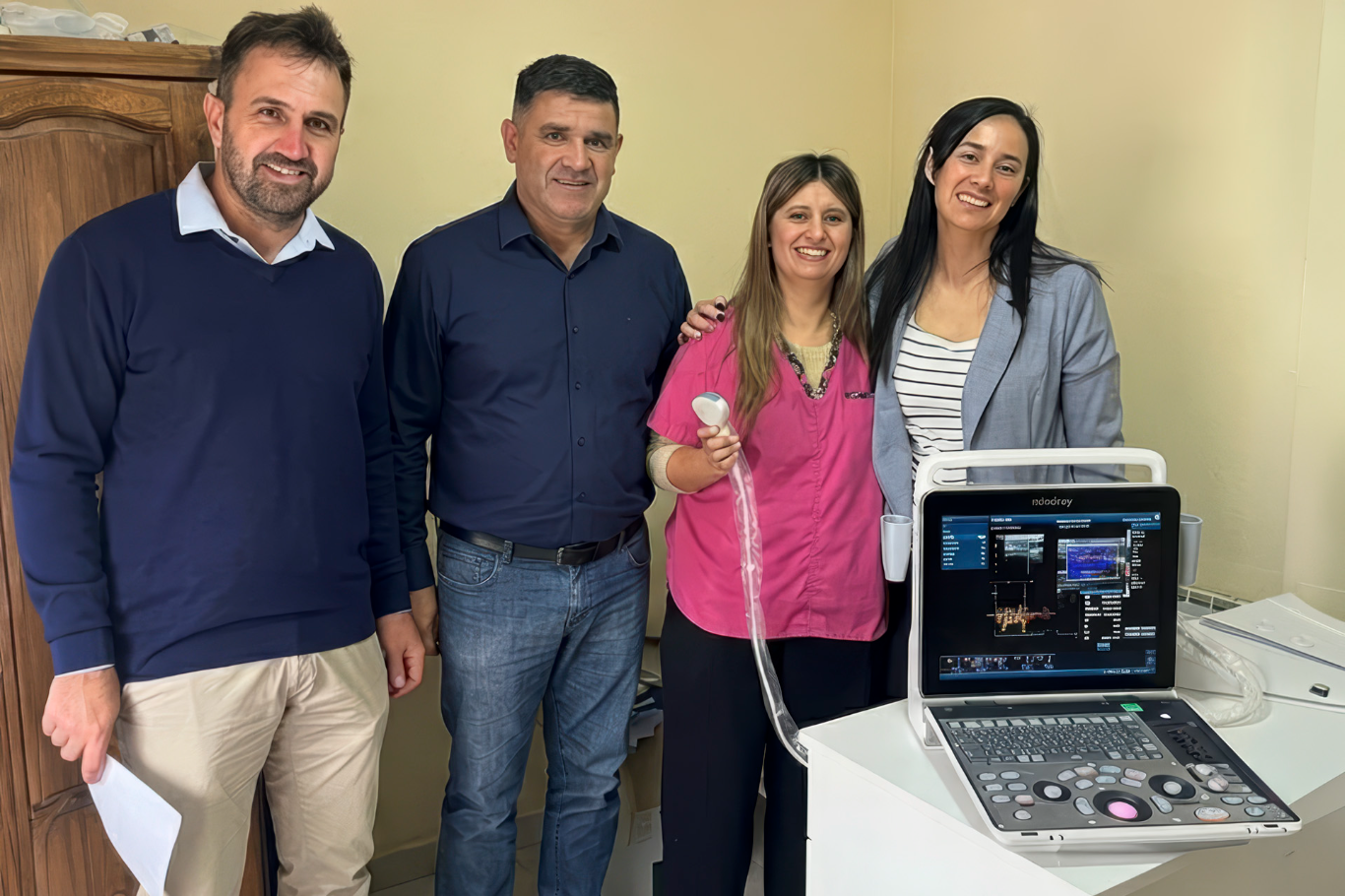 El hospital de General Campos incorpora el servicio de ecografías para fortalecer el diagnóstico loc