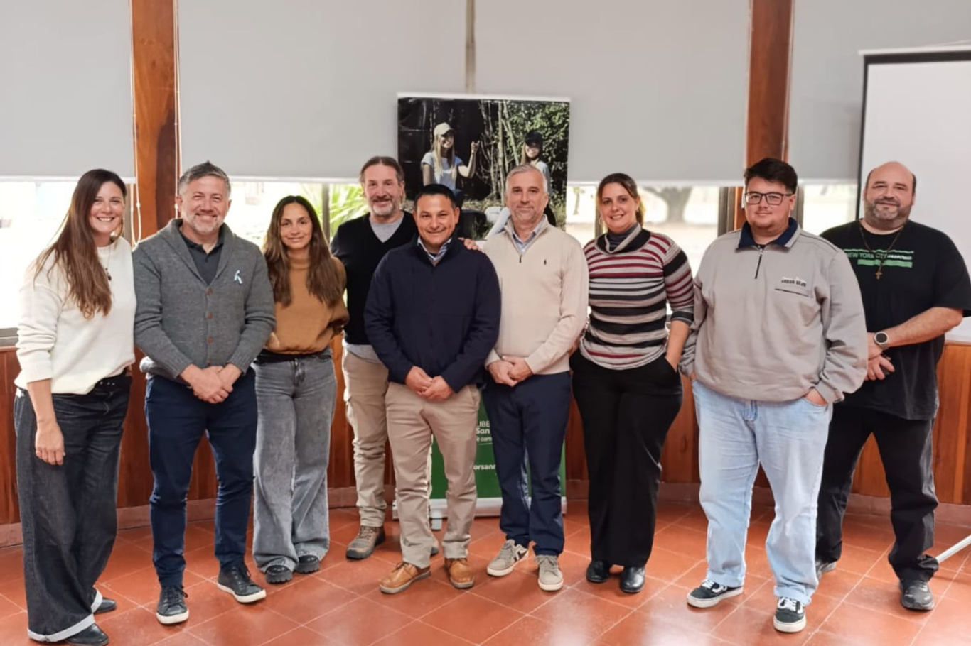 Localidades del oeste entrerriano fortalecen la Microrregión Lomadas y Humedales