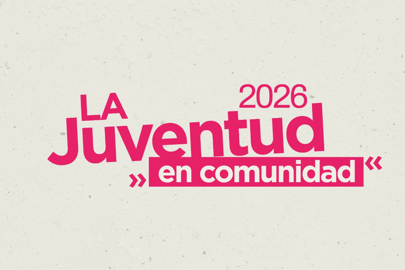 Desarrollo Humano abre la convocatoria del programa La Juventud en Comunidad