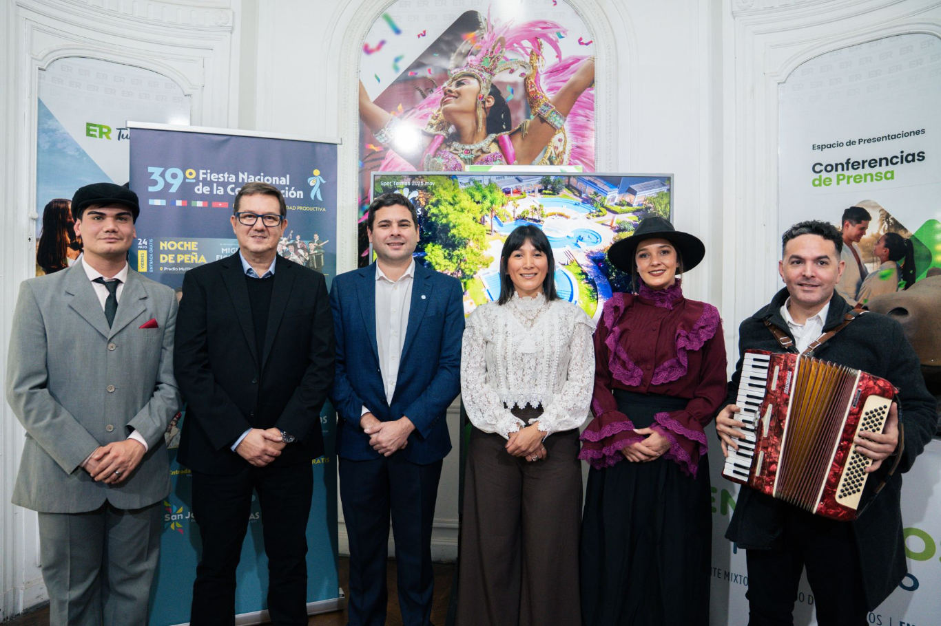 San José lanzó su campaña de invierno y presentó la 39ª Fiesta Nacional de la Colonización
