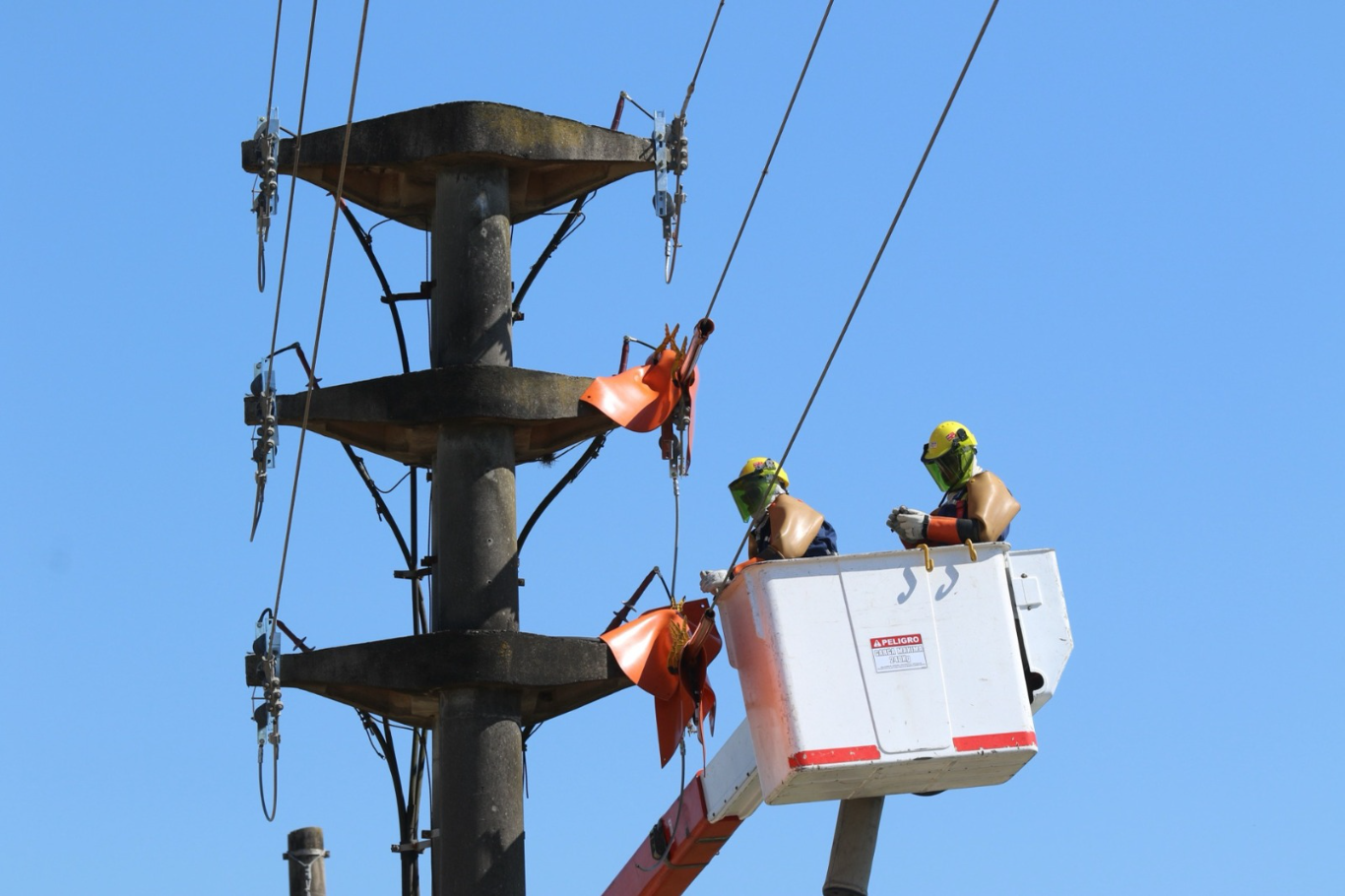 Enersa realizará tareas de mantenimiento en la línea de alta tensión Chajarí-Los Conquistadores