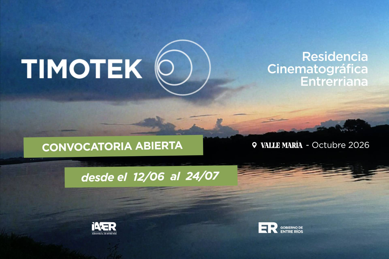 Convocatoria abierta para participar de una Residencia de Guión y Desarrollo de Proyectos Audiovisua