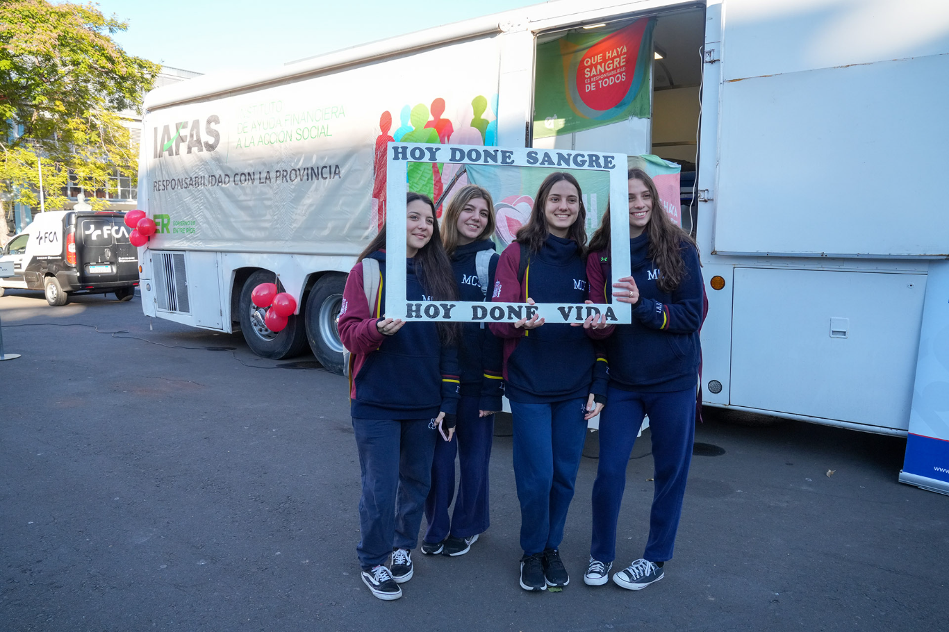En el Día Mundial del Donante de Sangre se realizó una colecta externa en Paraná