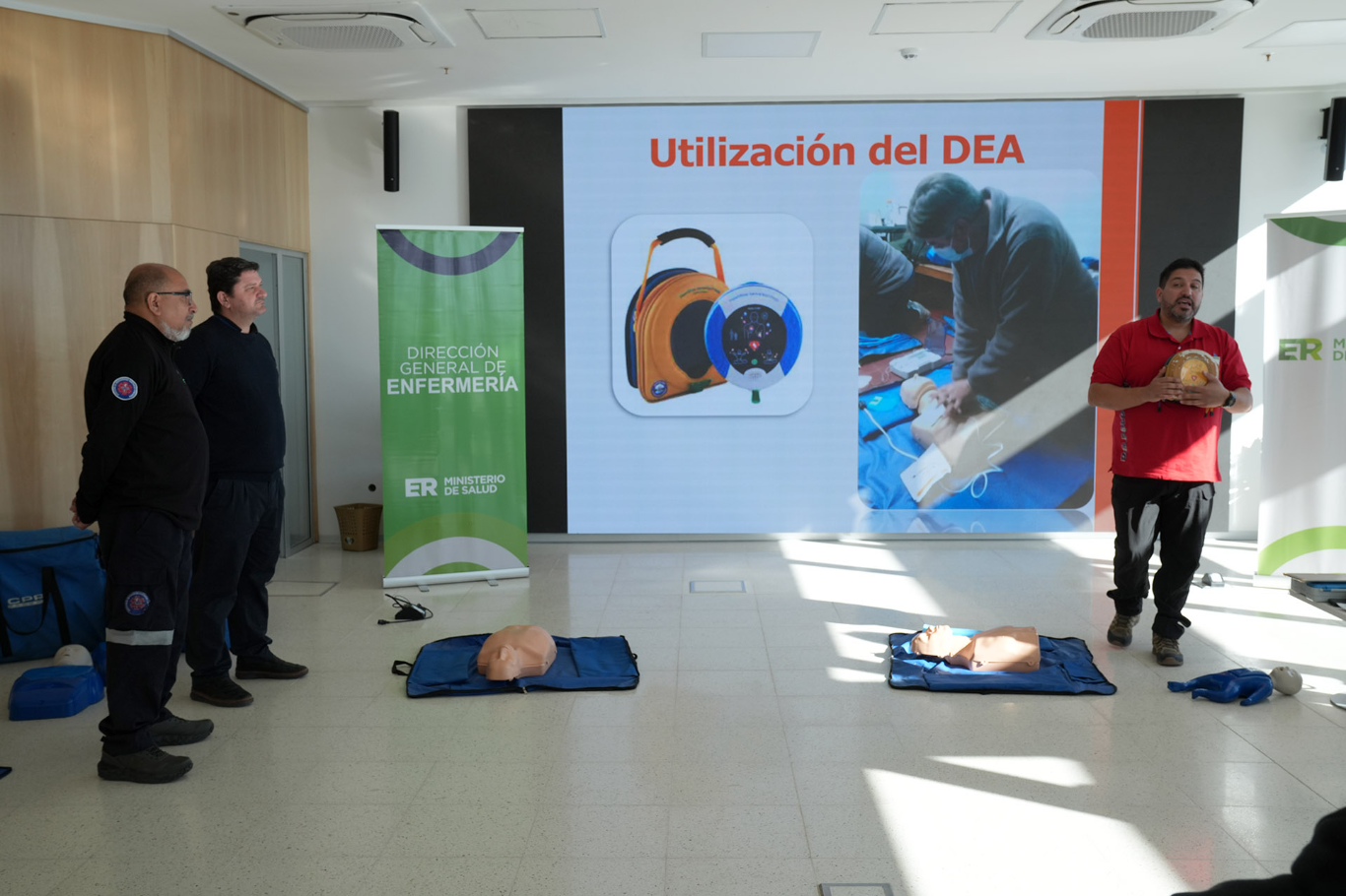 Personal del Mirador TEC se capacitó en técnicas de reanimación cardiopulmonar