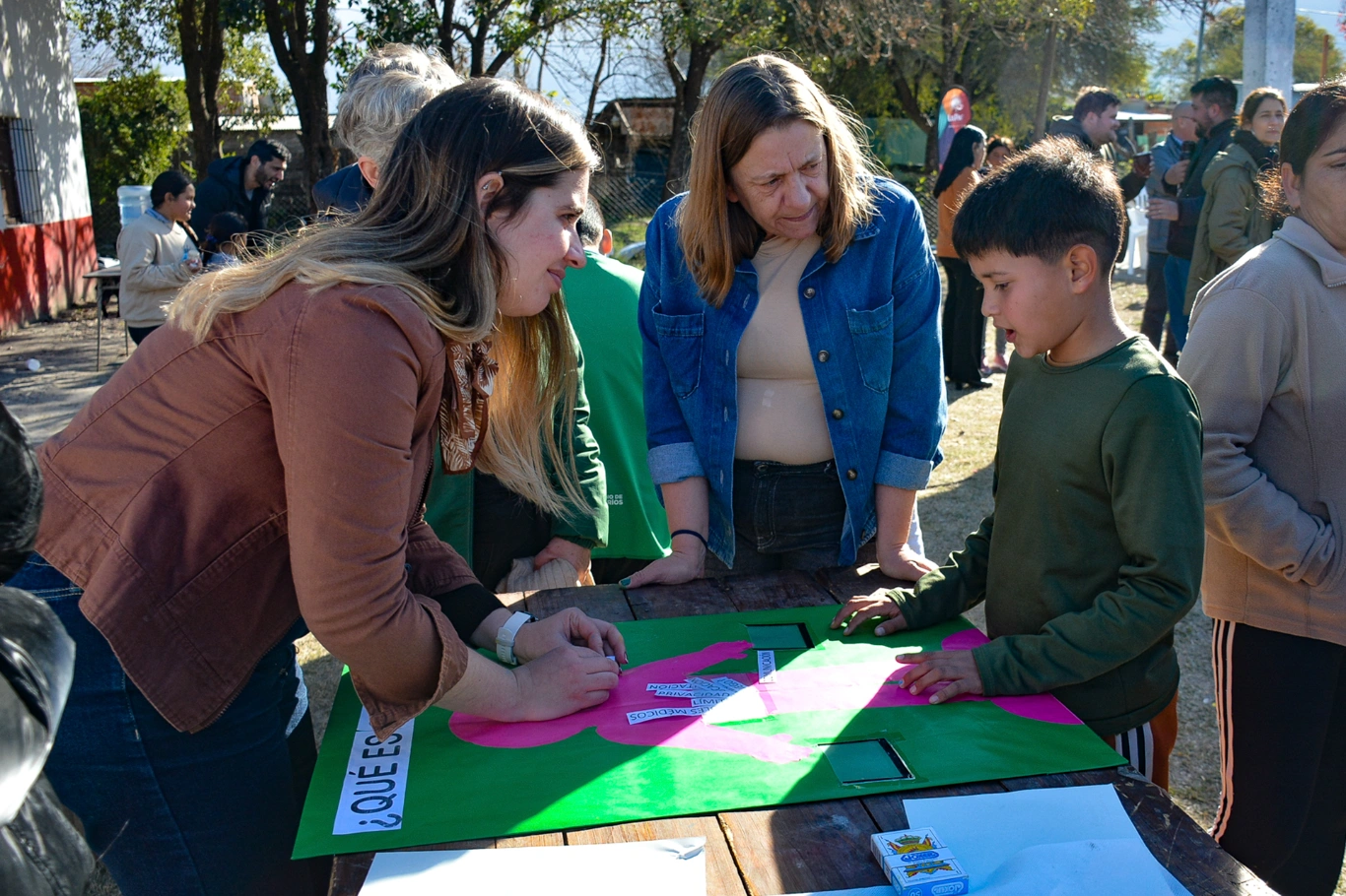 CrecER llegó a La Paz con una jornada de cuidado integral para niños DERECHOS HUMANOS