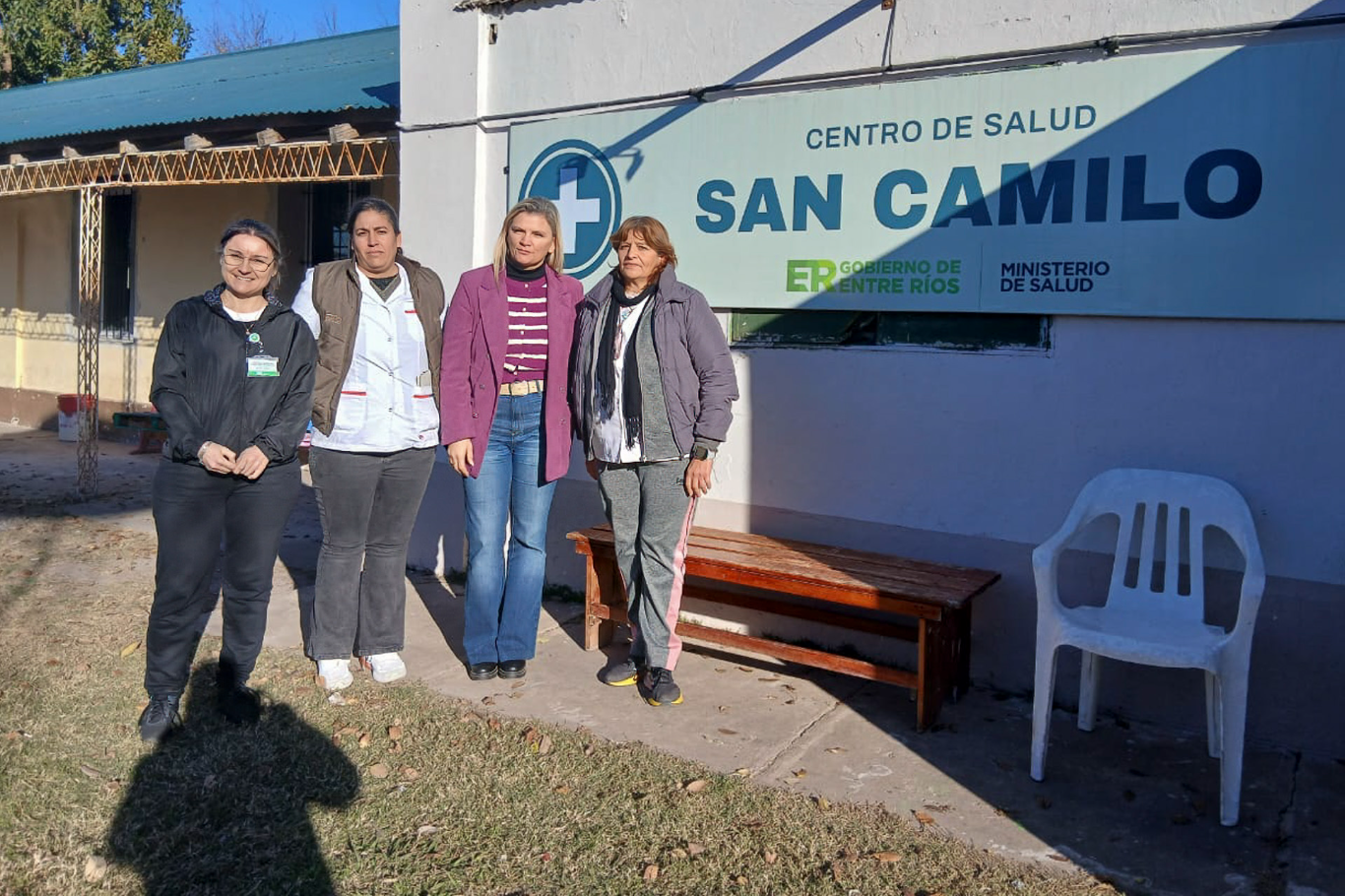 Salud relevó la infraestructura de los centros de atención primaria del departamento Villaguay