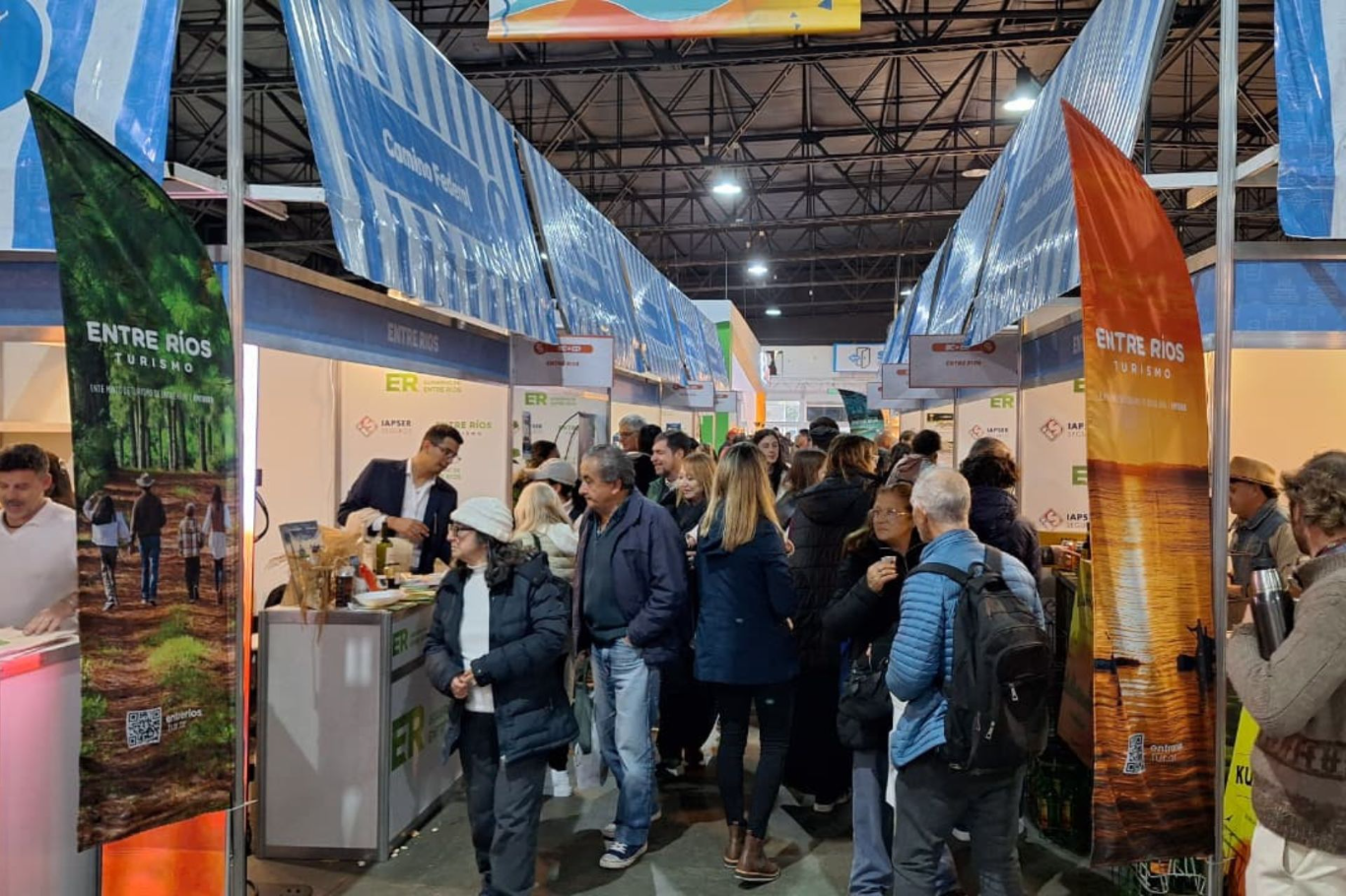 Entre Ríos muestra hasta el domingo su potencial turístico y emprendedor en la feria Caminos y Sabor
