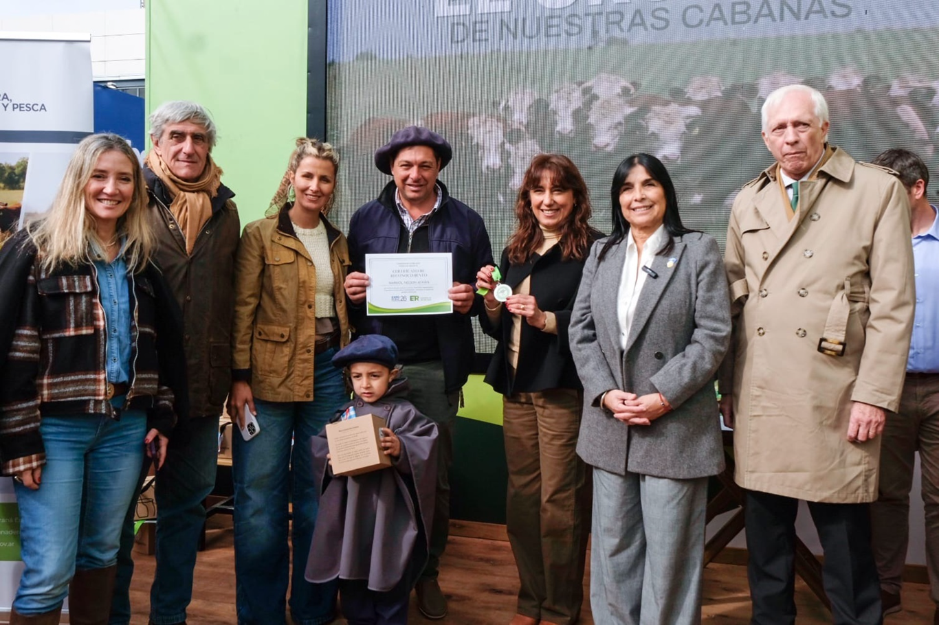La provincia distinguió a productores entrerrianos por el desarrollo y mejora genética