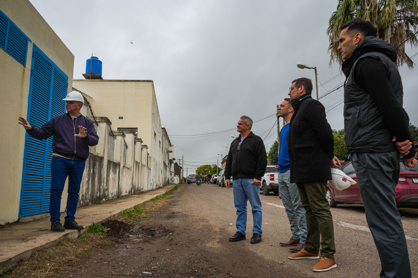 Enersa supervisó obras y concretó nuevos aportes a instituciones de Victoria