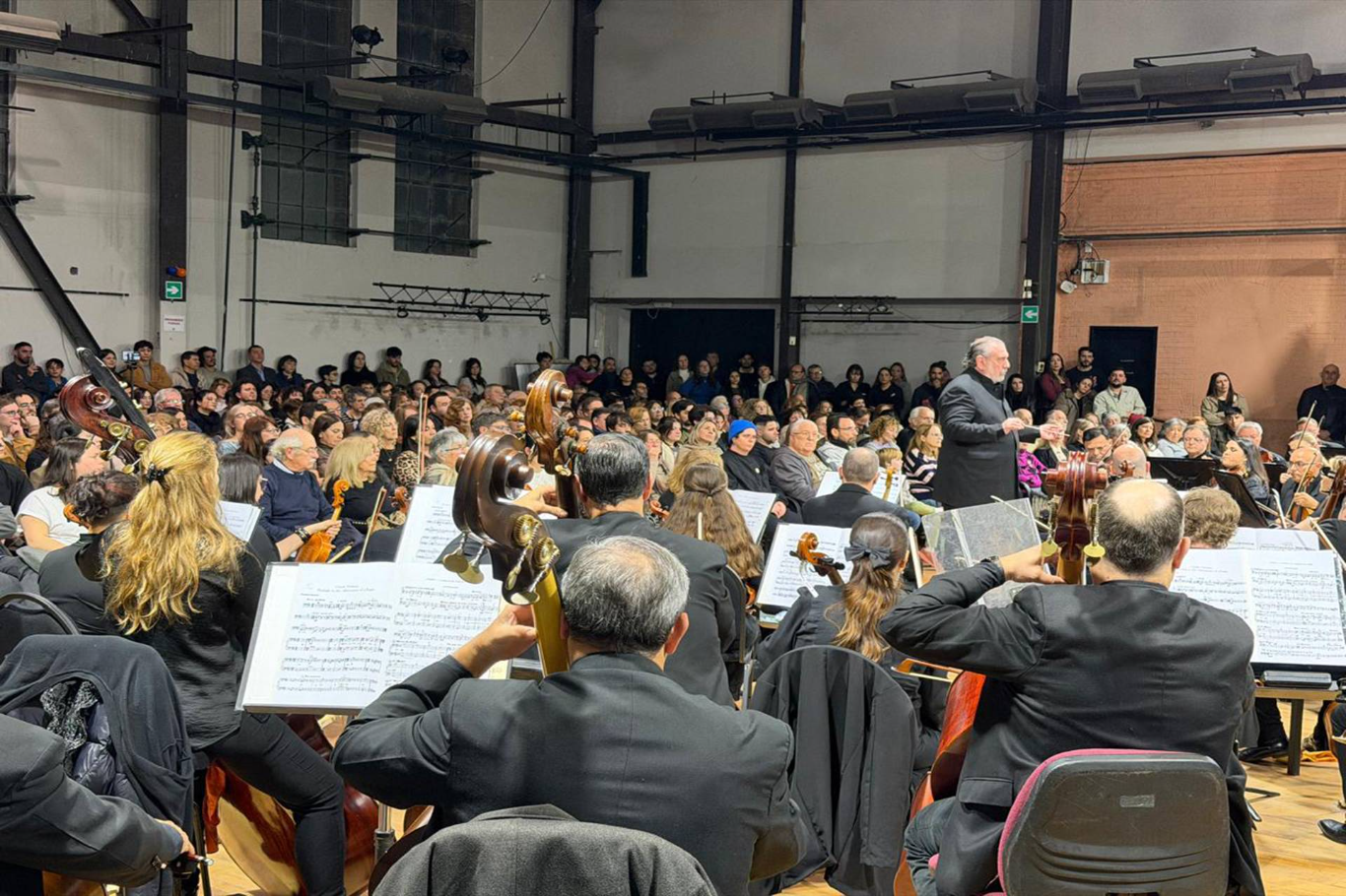La Sinfónica de Entre Ríos se presentó a sala llena en La Vieja Usina