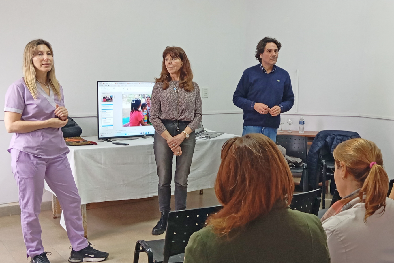 Salud y UNICEF evaluaron los avances del programa de promoción del desarrollo infantil temprano en la comunidad