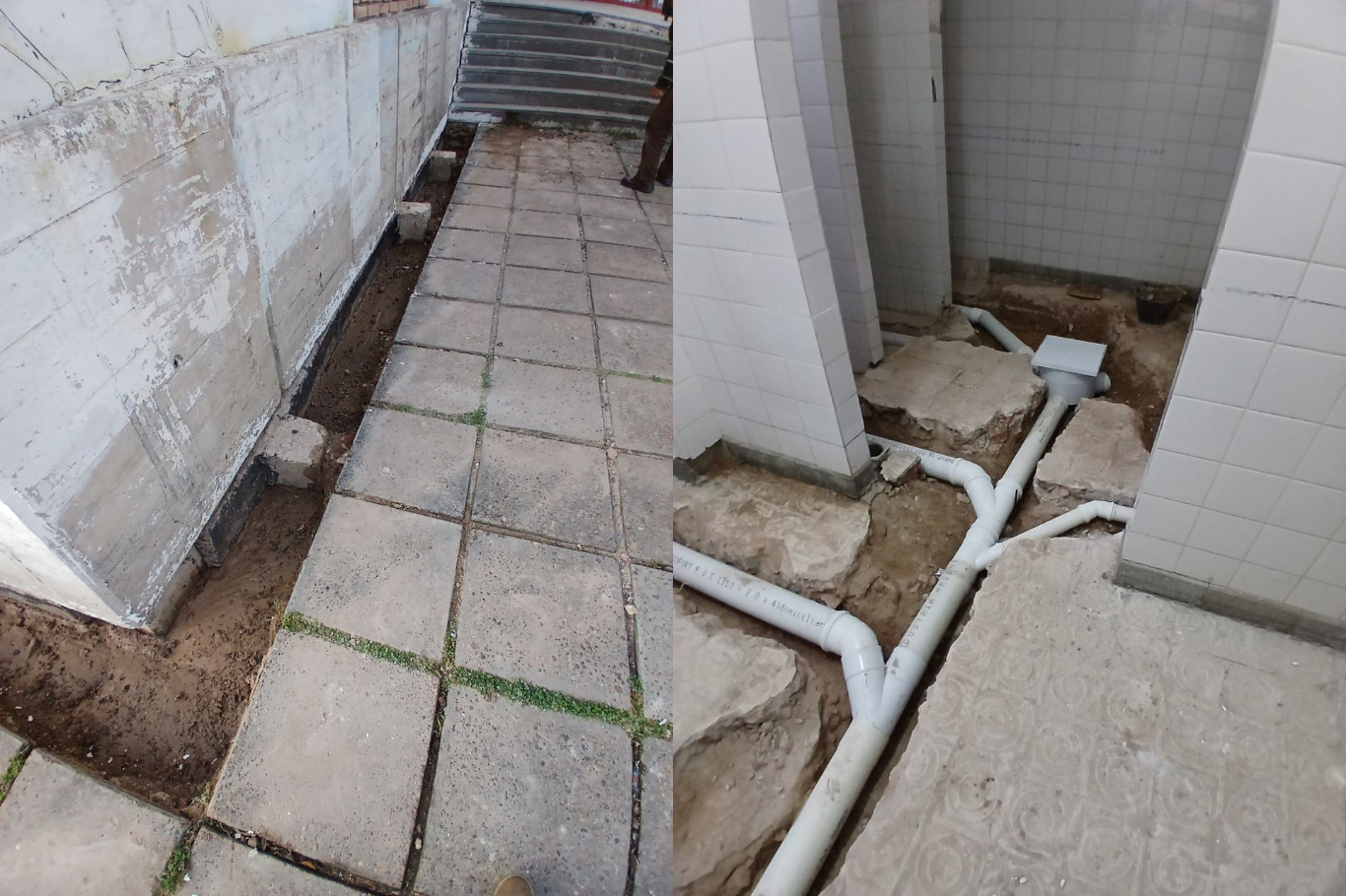 Con inversión provincial avanzan obras de emergencia en establecimiento educativo de Diamante