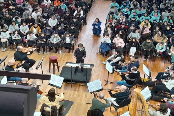 Más de 1500 estudiantes participaron de los conciertos didácticos de la Sinfónica provincial