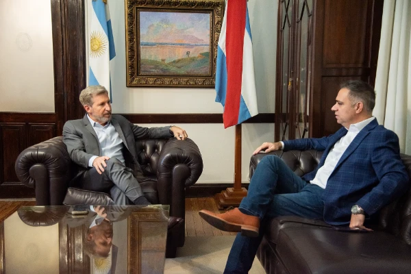 El gobernador se reunió con el intendente de Gualeguaychú para abordar temas de gestión